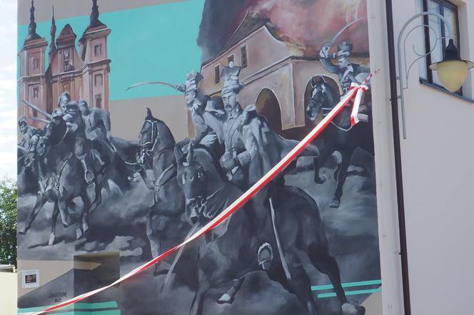 W powiecie kraśnickim pojawił się pierwszy mural. Można go zobaczyć w centrum Urzędowa