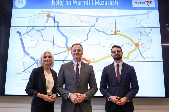 Nowe połączenia kolejowe na Warmii i Mazurach