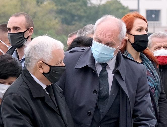 TAK Kaczyński ryzykował zarażenie koronawirusem