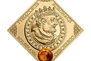 Monety kolekcjonerskie Tysiąclecie Koronacji Bolesława Chrobrego
