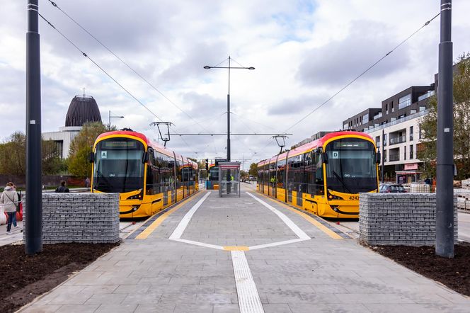 Budowa tramwaju do Wilanowa na kilka tygodni przed otwarciem