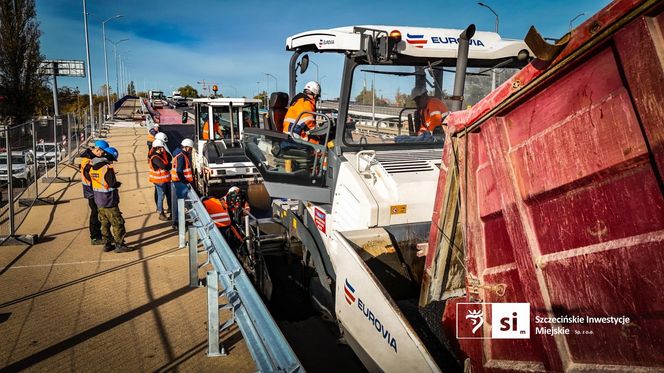 Remont Trasu Zamkowej - listopad 2025