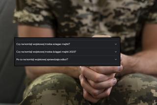 Tak Polacy chcą uniknąć powołań do wojska. Oto co wpisują w Google 