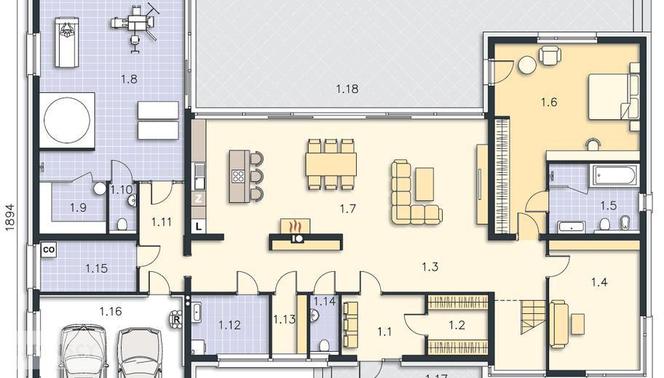 Projekt domu Annecy