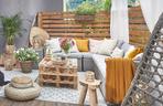 Taras boho – komfortowe zacisze 