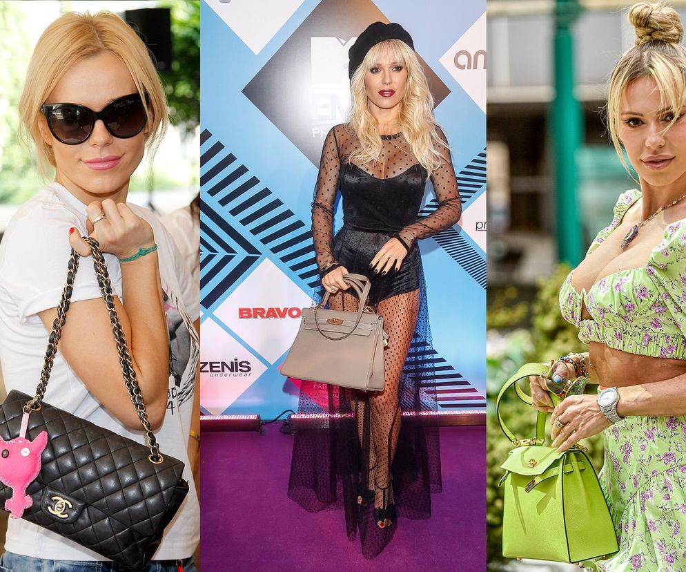 Doda i jej najdroższe torebki