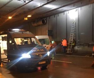 Straszny wypadek w Katowicach. Tunel zamknięty i zniszczony
