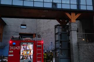 Krynica-Zdrój. Sauna w hotelu poszła z dymem! Ewakuacja 20 osób