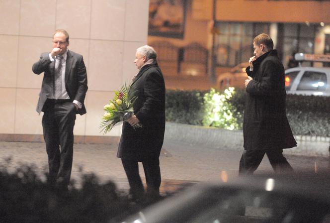 Jarosław Kaczyński i Adam Bielan