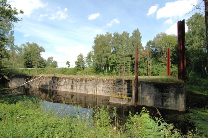 Leśniewo śluzy Kanału Mazurskiego