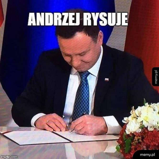 Ostatni dzień Andrzeja Dudy w Pałacu Prezydenckim. Jak internauci zapamiętali go jako głowę państwa?
