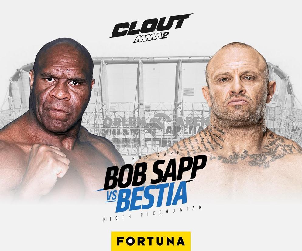 CLOUT MMA 2: Bob Sapp vs Bestia Piechowiak
