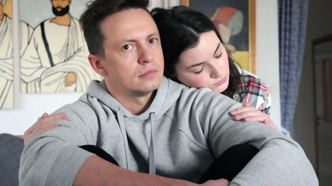 Barwy szczęścia odc. 3192. Weronika (Maria Świłpa), Błażej Modrzycki (Piotr Ligienza)