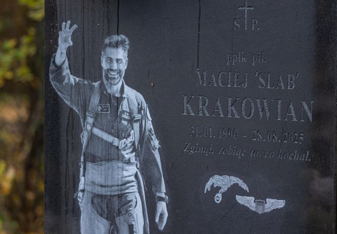 Tak wygląda grób Macieja Krakowiana przez 1 listopada