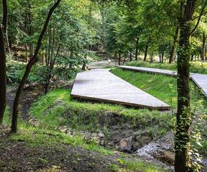 Park miejski Starachowice - po otwarciu i jesienią 2023 r.