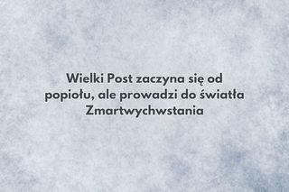 Obrazki na Środę Popielcową