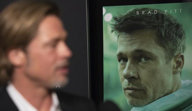 Brad Pitt na pokazie filmu Ad Astra