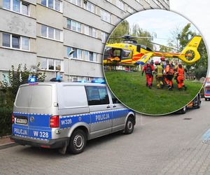 Dramat w Świnoujściu. Mężczyzna wypadł z 4. piętra bloku