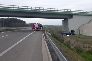 Tragiczny wypadek na S5 pod Lesznem - nie żyje kierowca