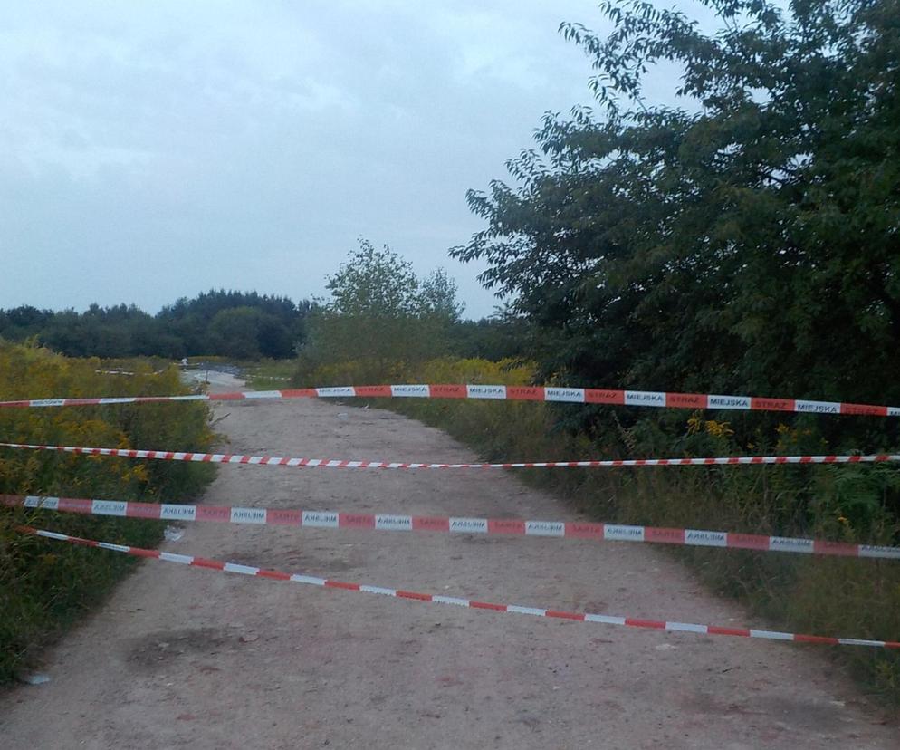 Żrąca substancja na Białołęce! Co się dzieje na działce dewelopera?