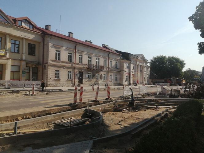 Remont ul. Piłsudskiego w Siedlcach, natrafiono na ciekawe znalezisko