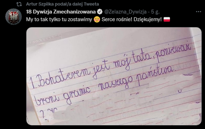 Artur Szpilka wspiera służby na granicy