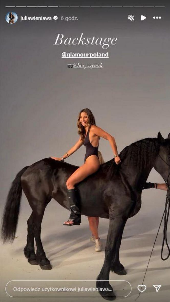 Julia Wieniawa chce być jak Doda