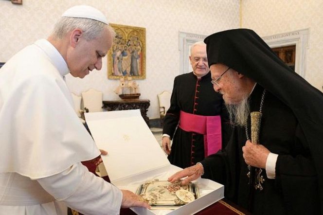 Leon XIV do patriarchy Bartłomieja o pragnieniu przybycia do Nicei