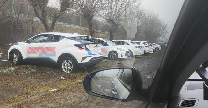 Pijany Ukrainiec zniszczył 11 samochodów. Groza na osiedlu w Gdańsku