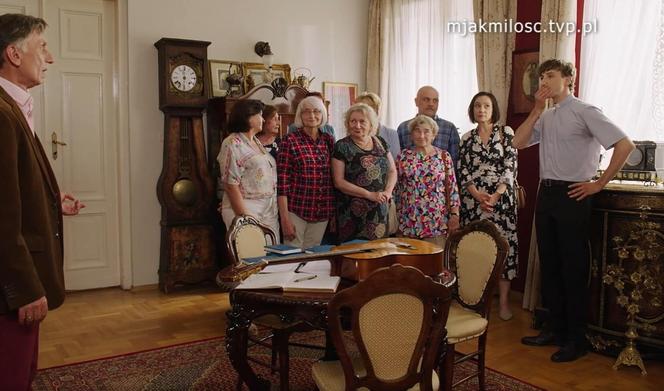 M jak miłość. Ksiądz Grzegorz (Paweł Janyst), Daniel (Paweł Prokopczuk), Maja (Ewa Tucholska), Robert Żak (Krzysztof Tyniec)