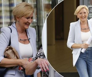 Agata Duda promienieje! W białych trampkach popędziła na skromne zakupy