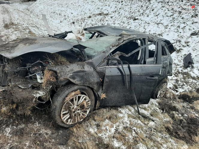 Tragiczny wypadek w Myszkowie. Pijany kierowca chciał uciec