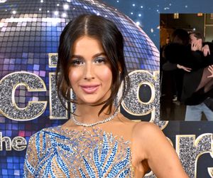 Roksana Węgiel tańczy w ścisłym cetrum Warszawy