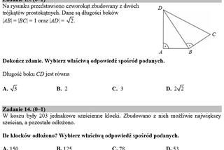 Egzamin ósmoklasisty 2020 z matematyki! Arkusze CKE z 2019 roku