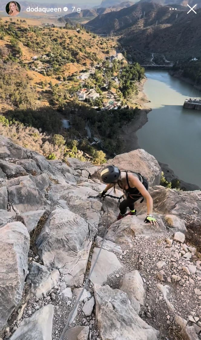 Doda na wspinaczce górskiej