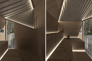 Ukrop. Projekt sauny Pracowni Projektowej Muszyńska Waszak