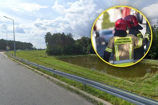 19-latek kąpał się przy autostradzie. Doszło do tragedii