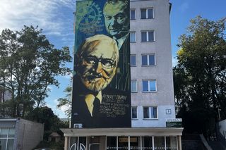 Nowy mural przy Marii Skłodowskiej-Curie 8 w Białymstoku