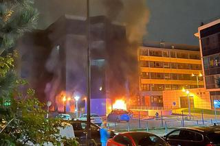 Płomienie sięgały III piętra