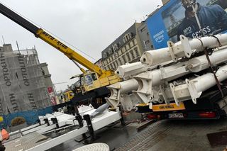 Jarmark bożonarodzeniowy w Katowicach. Prace się rozpoczęły