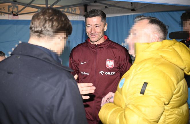 Lewandowski poszedł na badania po konferencji kadry