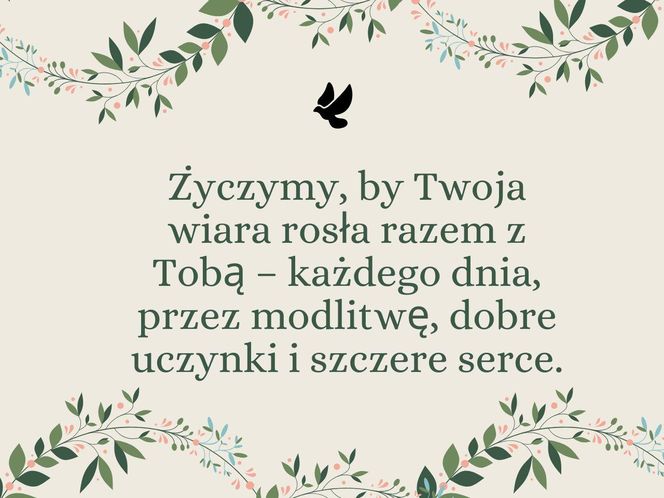 e-kartki z okazji Pierwszej Komunii Świętej