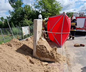 Wielkopolskie. Straszna śmierć 35-latka! Osunęła się na niego ziemia