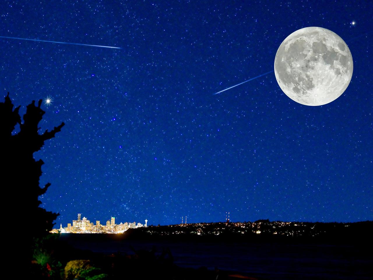 Takiego deszczu meteorów jeszcze nie widziałeś! Tej nocy nie prześpisz spokojnie