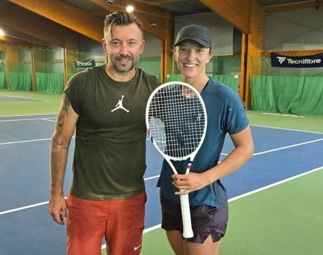 Iga Świątek trenowała z polskim Federerem! Zdradził szczegóły