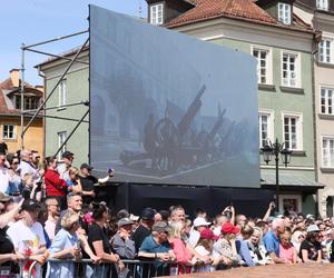 Uroczystości z okazji święta Konstytucji 3 Maja na Placu Zamkowym w Warszawie