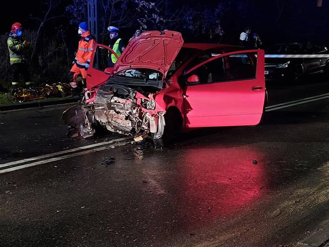 Wypadek Iłżecka 19.12.21 Starachowice 