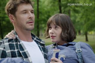 M jak miłość odc. 1744. Ania (Alina Szczegielniak) - siostra Kamy, Marcin (Mikołaj Roznerski)