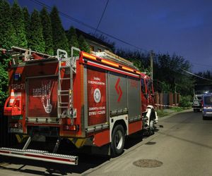 Ewakuacja mieszkańców w Rembertowie (7.09.2025)