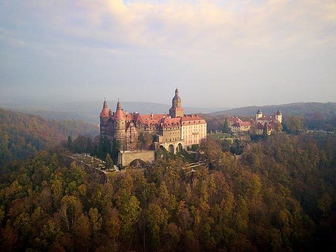 Zamek Książ - zdjęcia pięknego zamku na Dolnym Śląsku